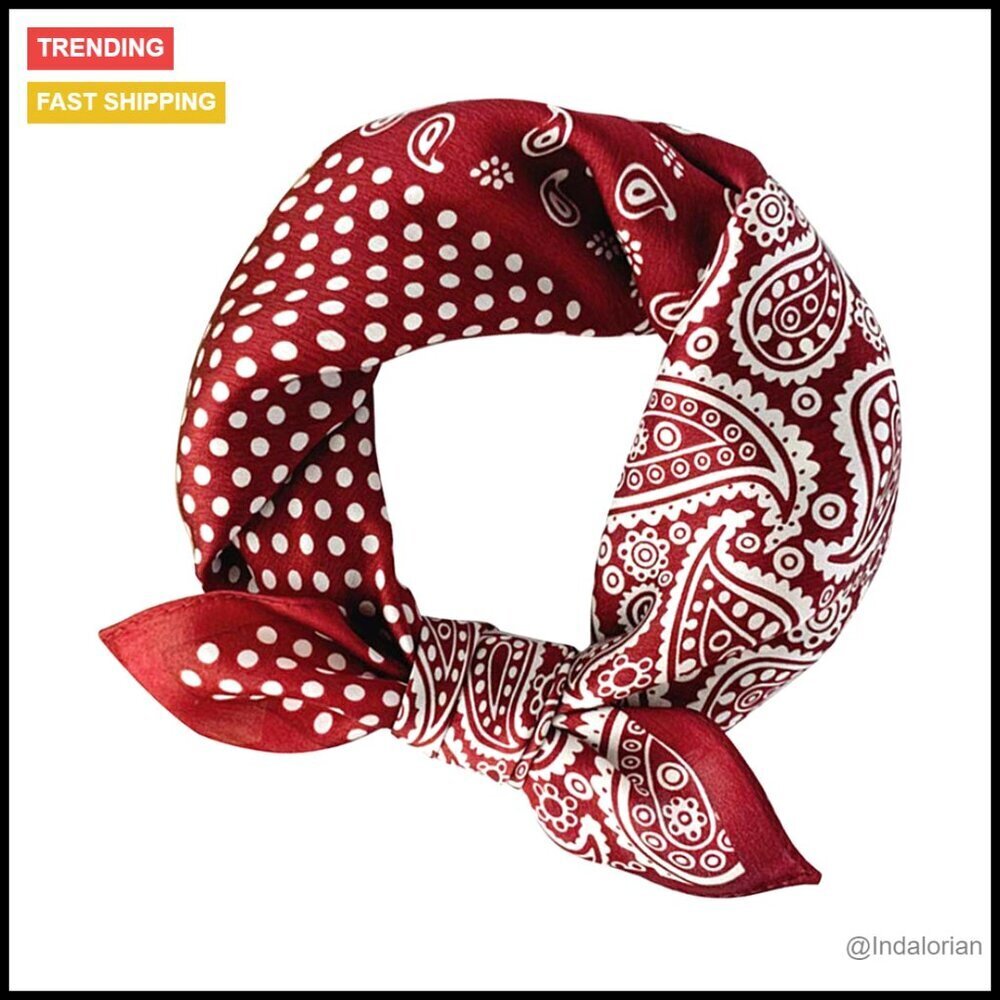 Mulberry Silk Square Scarf Elegant Lightweight Versatile Headscarf Neckerchief